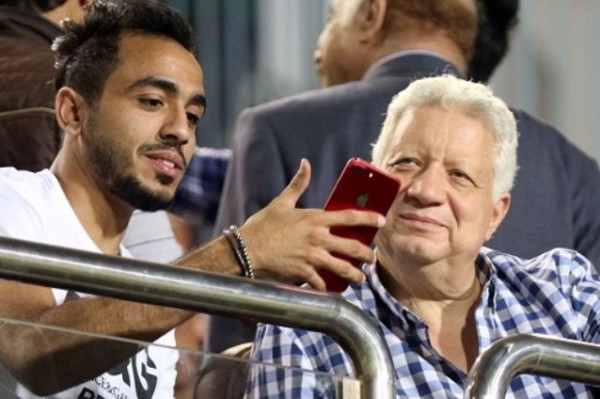 محمود كهربا ومرتضى منصور محمود كهربا ومرتضى منصور