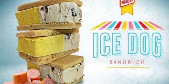 آيس كريم بطعم الهوت دوج آيس كريم بطعم الهوت دوج