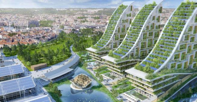 غابات عمودية بالعاصمة الإدارية الجديد غابات عمودية بالعاصمة الإدارية الجديد