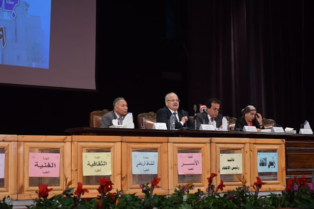 دارين خليل رئيس اتحاد طلاب جامعة القاهرة وشريف خليل نائبا