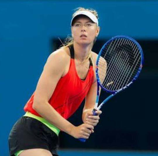 لاعبة التنس ماريا شارابوفا