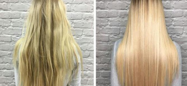 أضرار فرد الشعر بالكولاجين