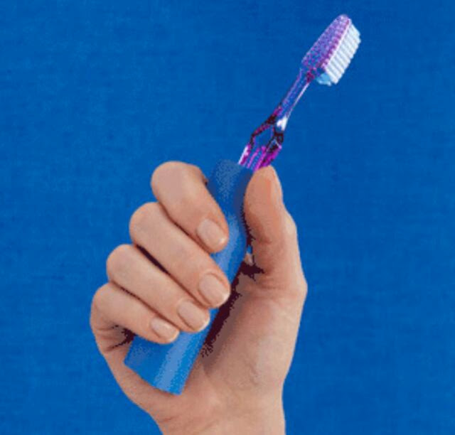 مقبض لفرشاة الأسنان