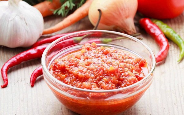 مقادير صلصة الكبسة الحارة مقادير صلصة الكبسة الحارة