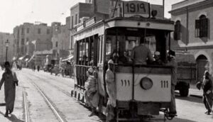 أول ترام في القاهرة