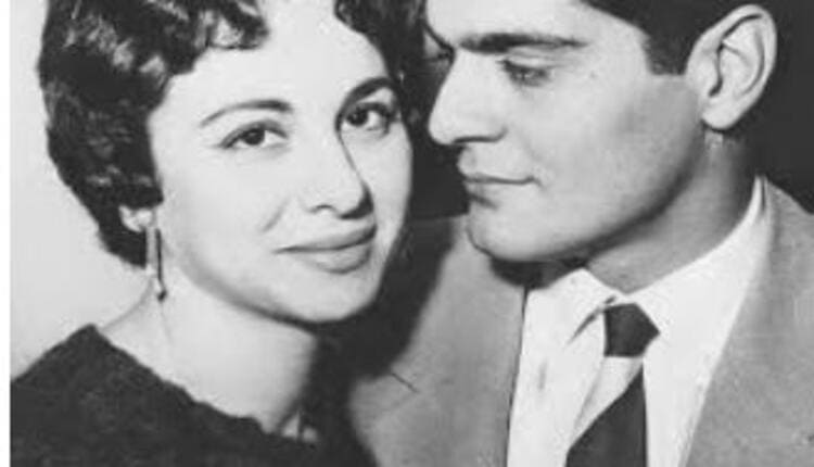 فاتن حمامة وعمر الشريف