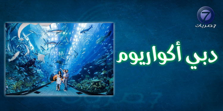 دبي أكواريوم من أجمل الأماكن السياحية في دبي